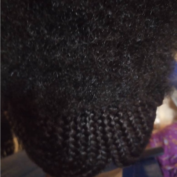COPY - Braided wigs handmade Afro mix black/brown as picture